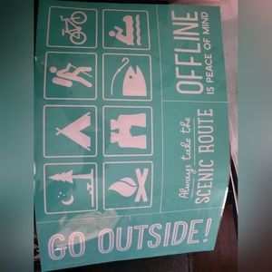 Chalk Couture Transfer go outside